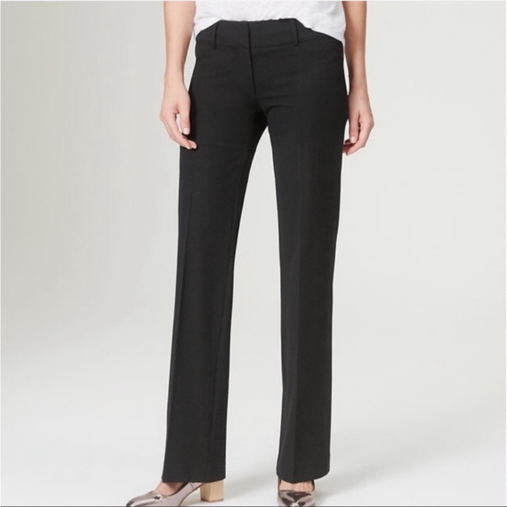 LOFT Black Marisa Trouser, Size 0
Lower rise
